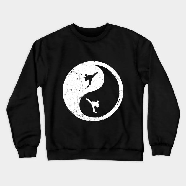 Karate Ying Yang T-Shirt Crewneck Sweatshirt by Jonny1223